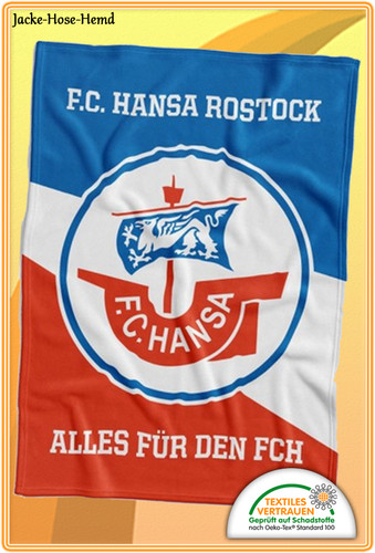 Decke hansa rostock alles - decke,